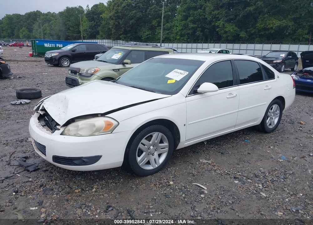2006 CHEVROLET IMPALA LTZ VIN: 2G1WU581569270888