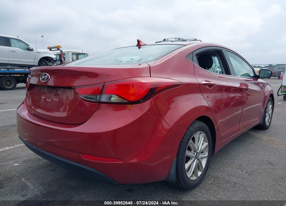 2015 HYUNDAI ELANTRA SE VIN: 5NPDH4AE3FH592954
