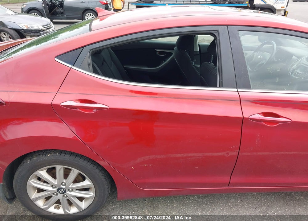2015 HYUNDAI ELANTRA SE VIN: 5NPDH4AE3FH592954
