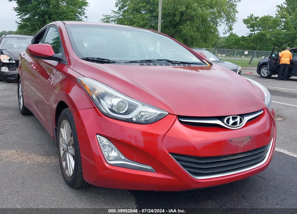 2015 HYUNDAI ELANTRA SE VIN: 5NPDH4AE3FH592954