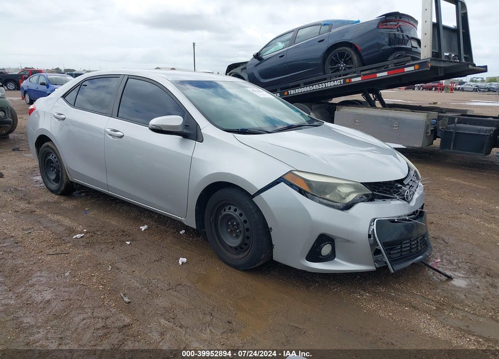 2014 TOYOTA COROLLA VIN: 5YFBURHE9EP165561
