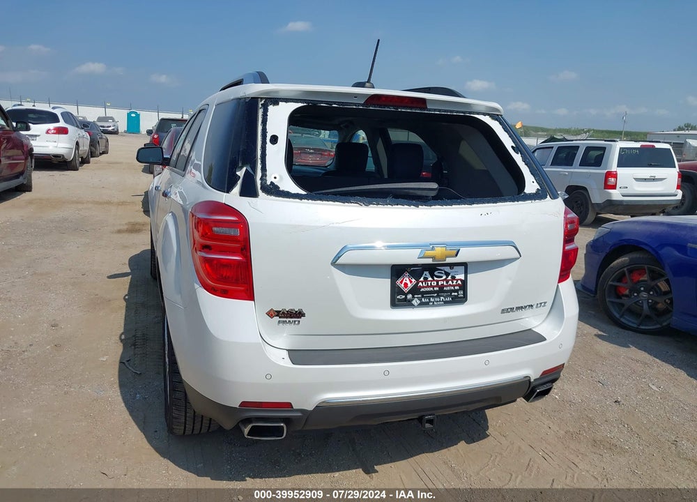 2016 CHEVROLET EQUINOX LTZ VIN: 2GNFLGE32G6176523