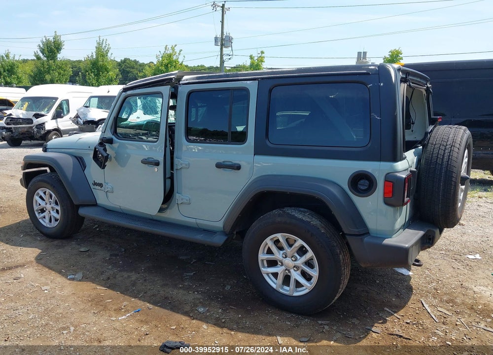 2023 JEEP WRANGLER 4-DOOR SPORT S 4X4 VIN: 1C4HJXDG4PW616954