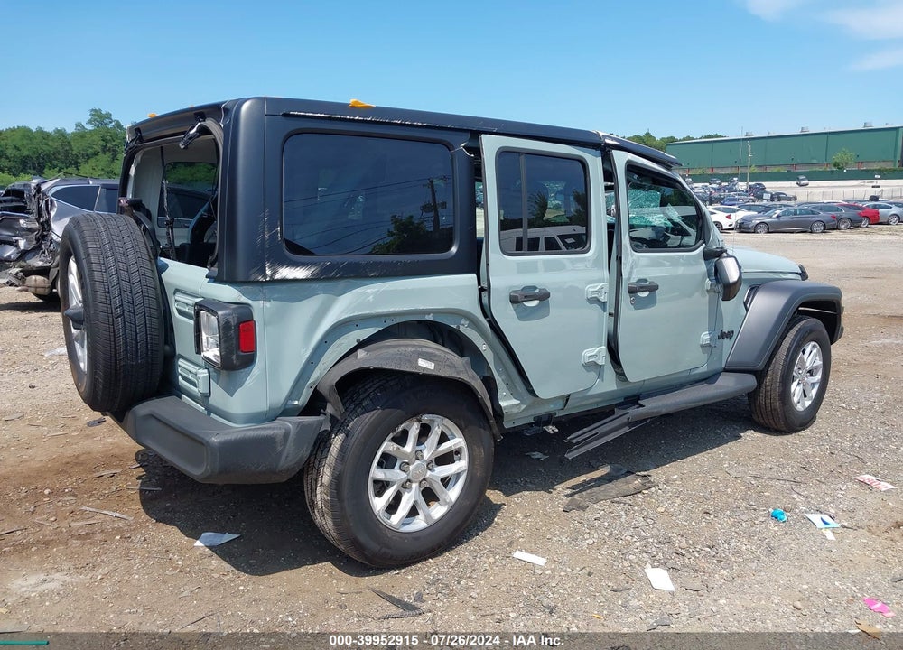 2023 JEEP WRANGLER 4-DOOR SPORT S 4X4 VIN: 1C4HJXDG4PW616954