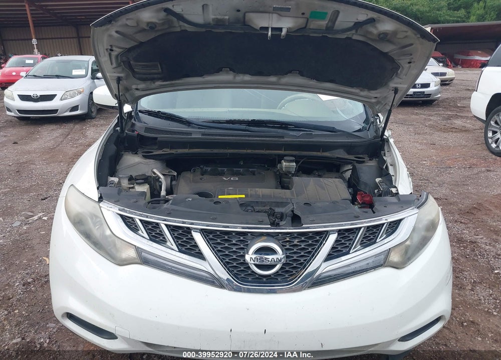 2011 NISSAN MURANO VIN: JN8AZ1MU4BW050739