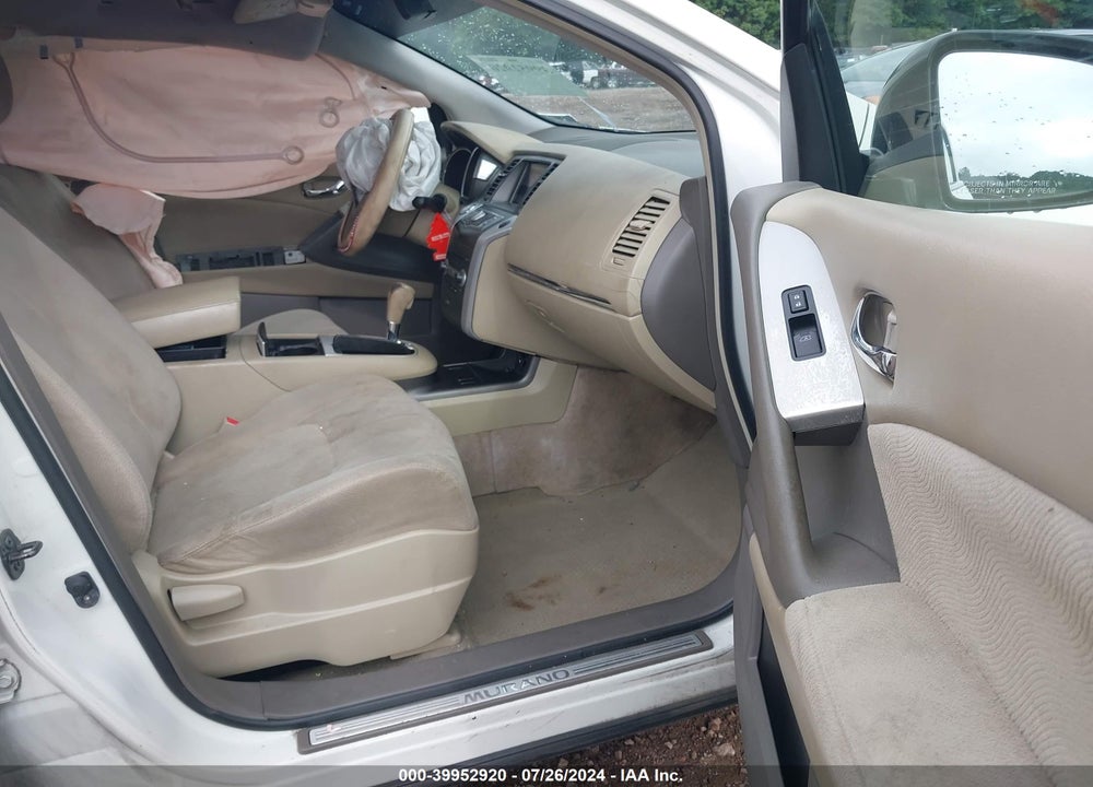 2011 NISSAN MURANO VIN: JN8AZ1MU4BW050739