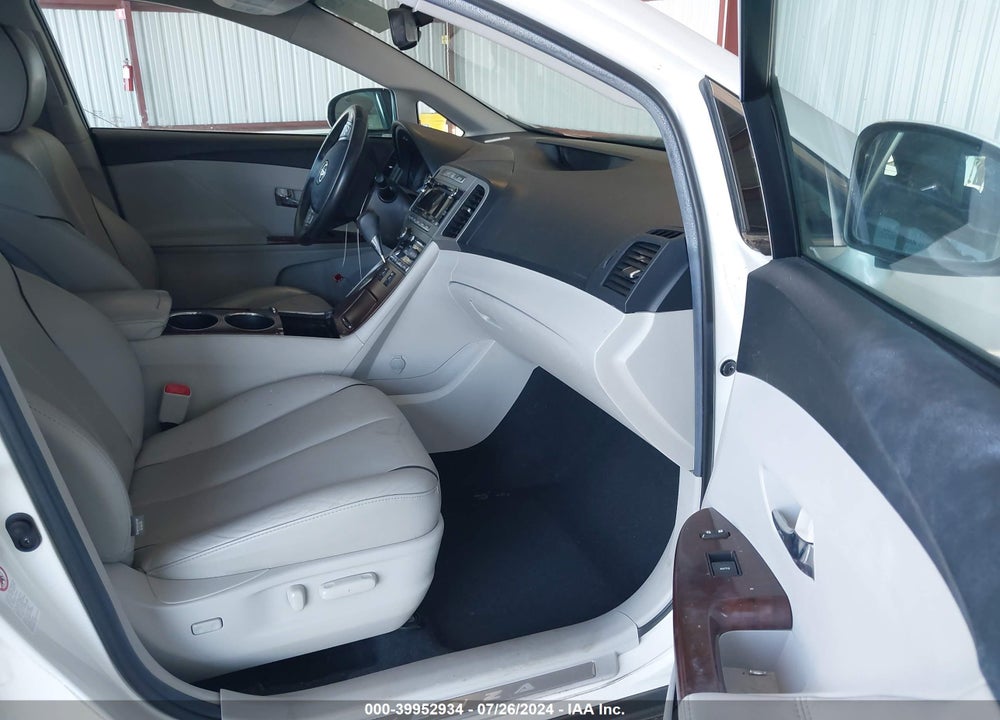 2012 TOYOTA VENZA LE/XLE VIN: 4T3ZA3BB6CUO58182