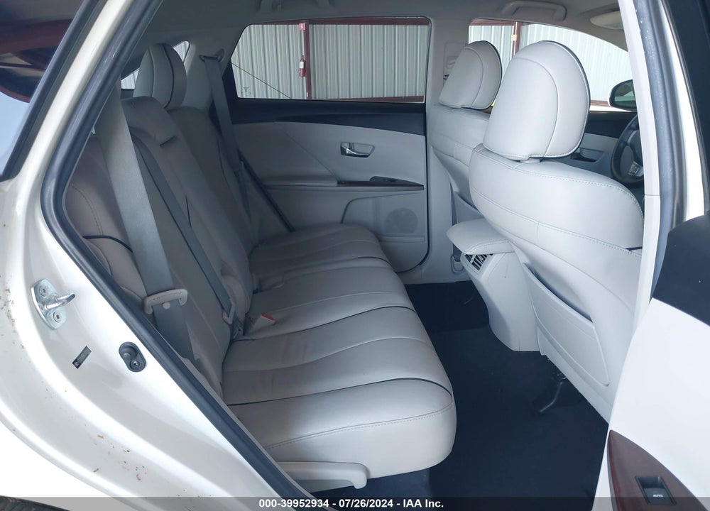 2012 TOYOTA VENZA LE/XLE VIN: 4T3ZA3BB6CUO58182
