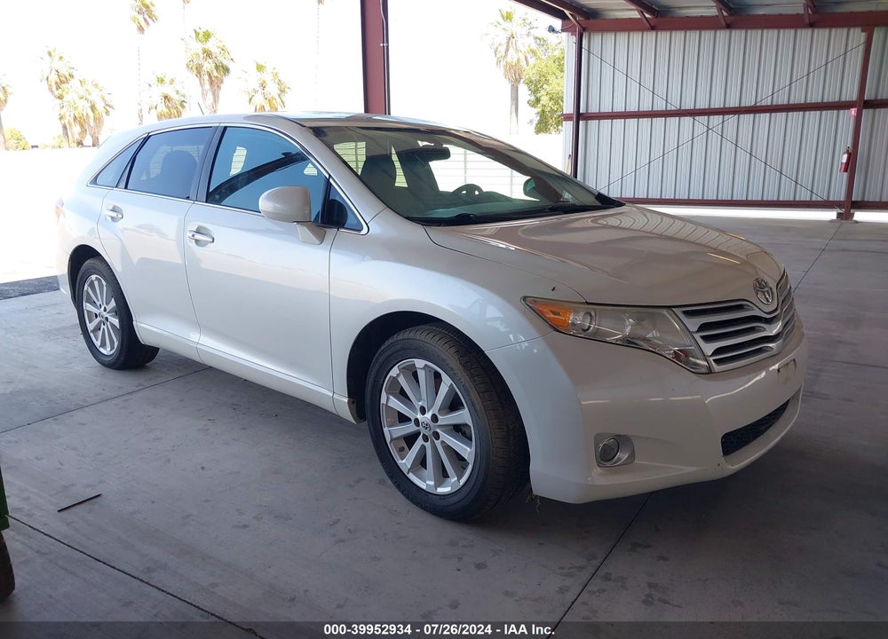 2012 TOYOTA VENZA LE/XLE VIN: 4T3ZA3BB6CUO58182