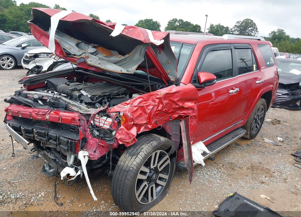 2020 TOYOTA 4RUNNER LIMITED VIN: JTEBU5JR2L5817500