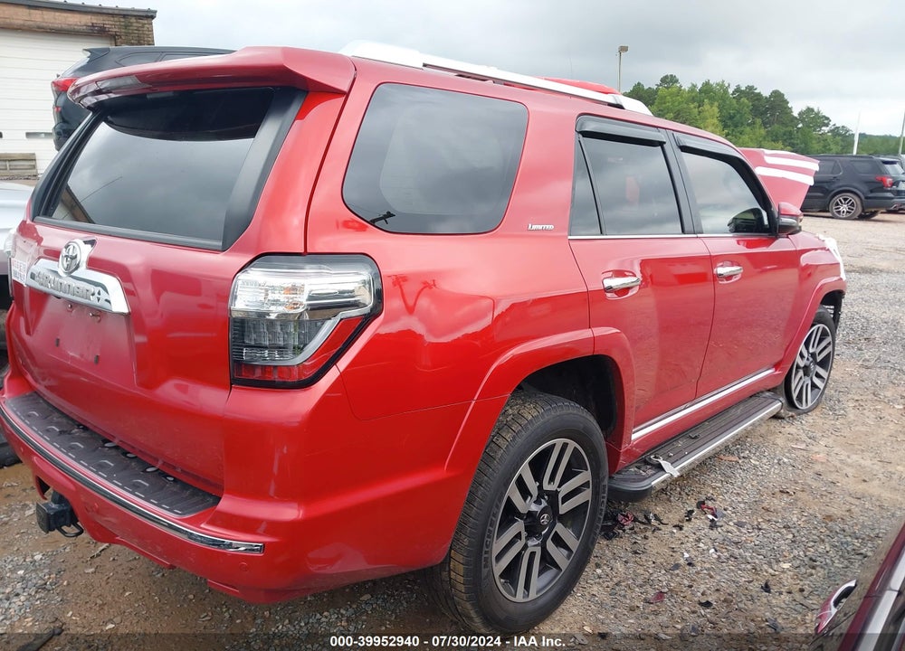 2020 TOYOTA 4RUNNER LIMITED VIN: JTEBU5JR2L5817500