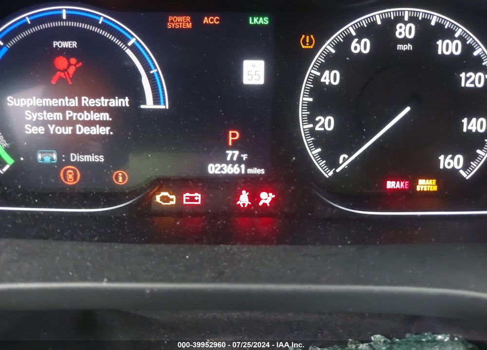 2021 HONDA INSIGHT EX VIN: 19XZE4F59ME007268
