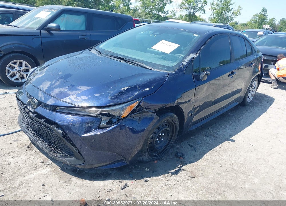 2022 TOYOTA COROLLA LE VIN: 5YFEPMAE1NP353959