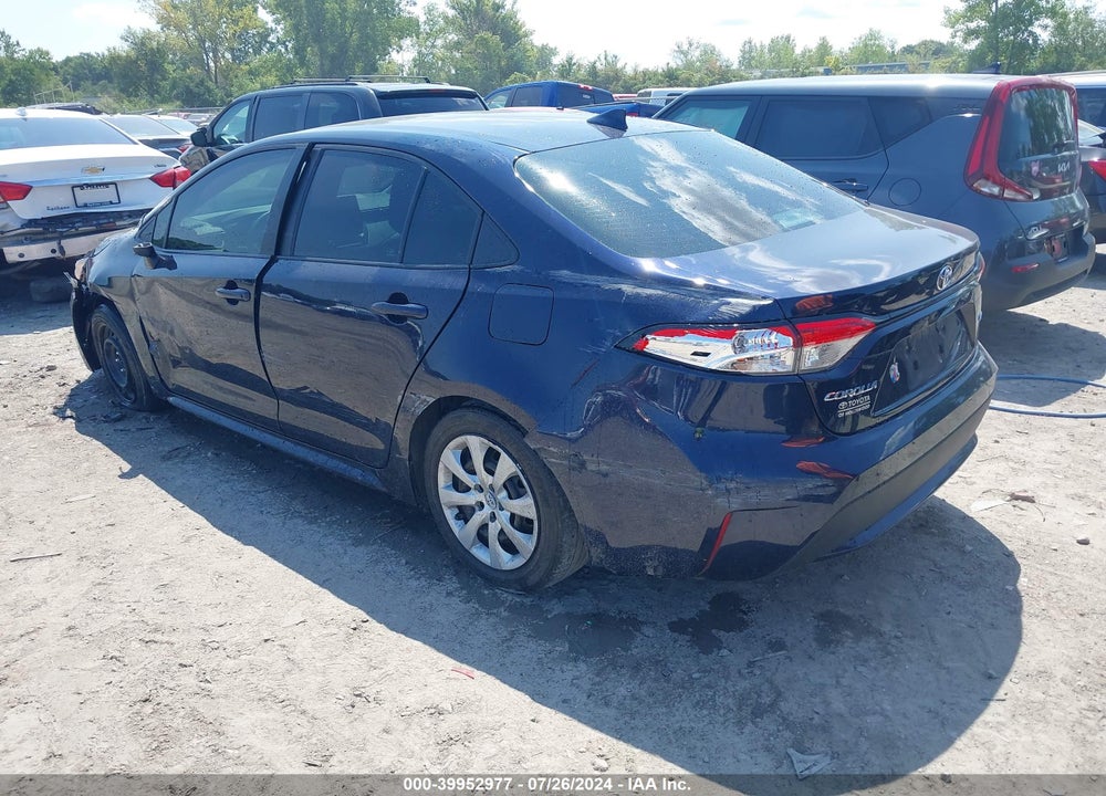 2022 TOYOTA COROLLA LE VIN: 5YFEPMAE1NP353959
