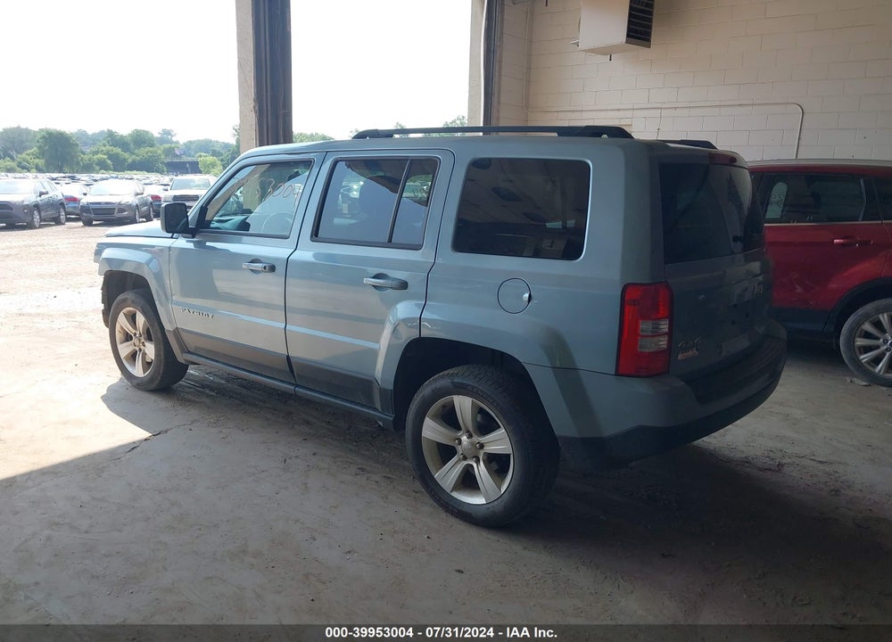 2014 JEEP PATRIOT LATITUDE VIN: 1C4NJRFB6ED558418