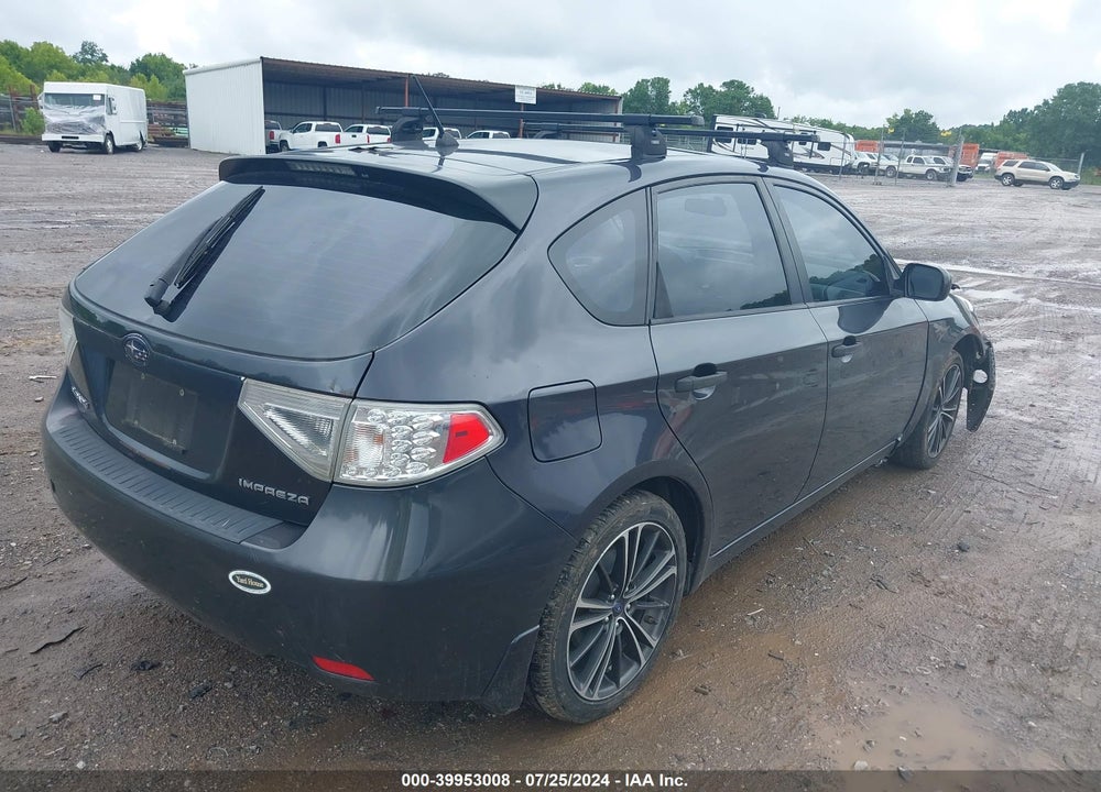 2008 SUBARU IMPREZA 2.5I VIN: JF1GH61668H819451