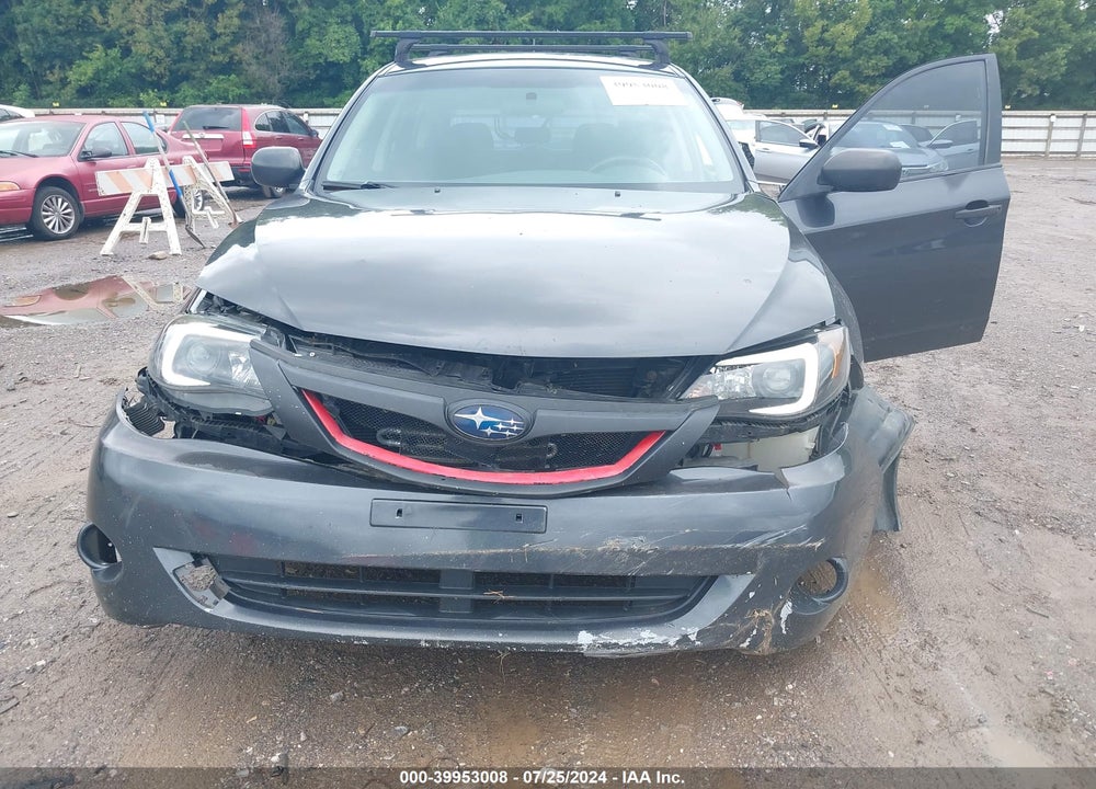 2008 SUBARU IMPREZA 2.5I VIN: JF1GH61668H819451