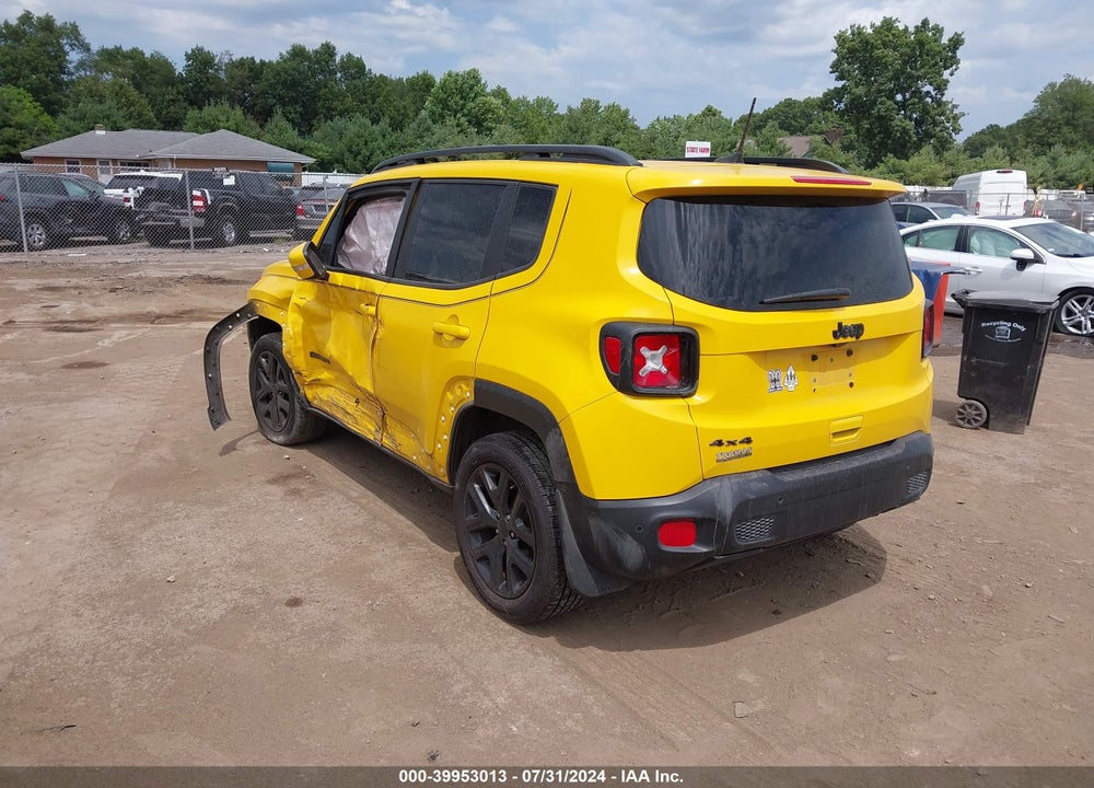 2018 JEEP RENEGADE ALTITUDE 4X4 VIN: ZACCJBBB6JPH31838