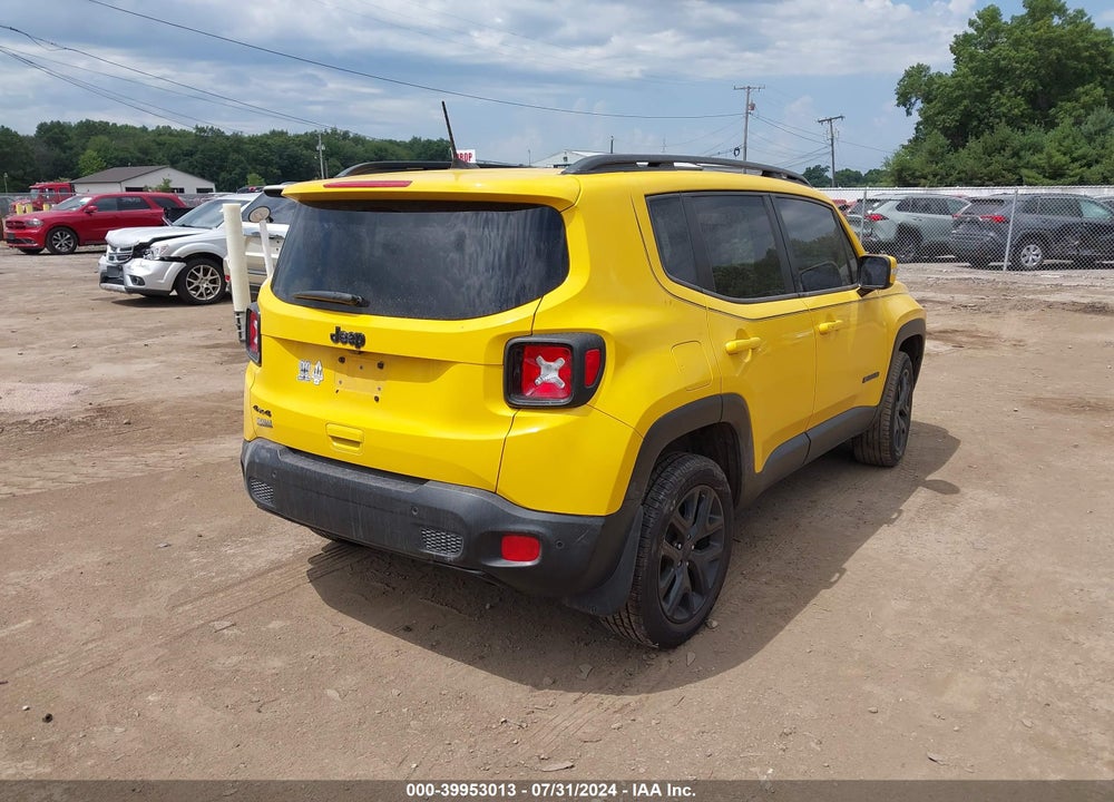 2018 JEEP RENEGADE ALTITUDE 4X4 VIN: ZACCJBBB6JPH31838