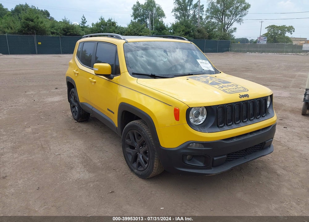 2018 JEEP RENEGADE ALTITUDE 4X4 VIN: ZACCJBBB6JPH31838