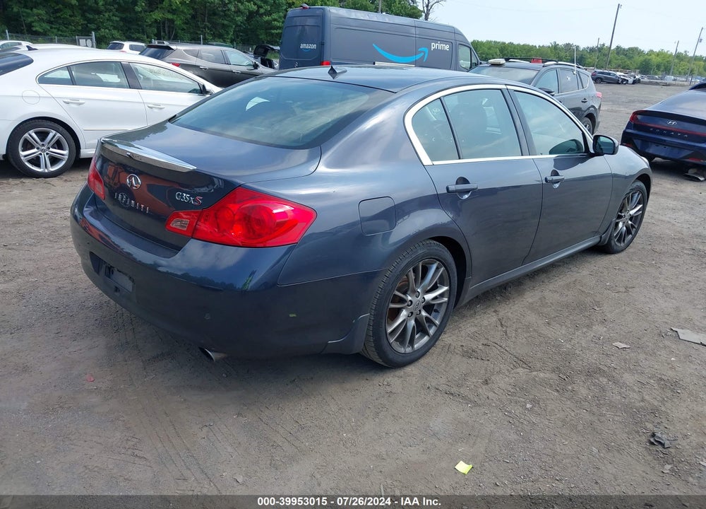 2008 INFINITI G35X VIN: JNKBV61FX8M258805