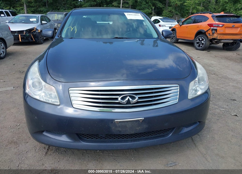 2008 INFINITI G35X VIN: JNKBV61FX8M258805