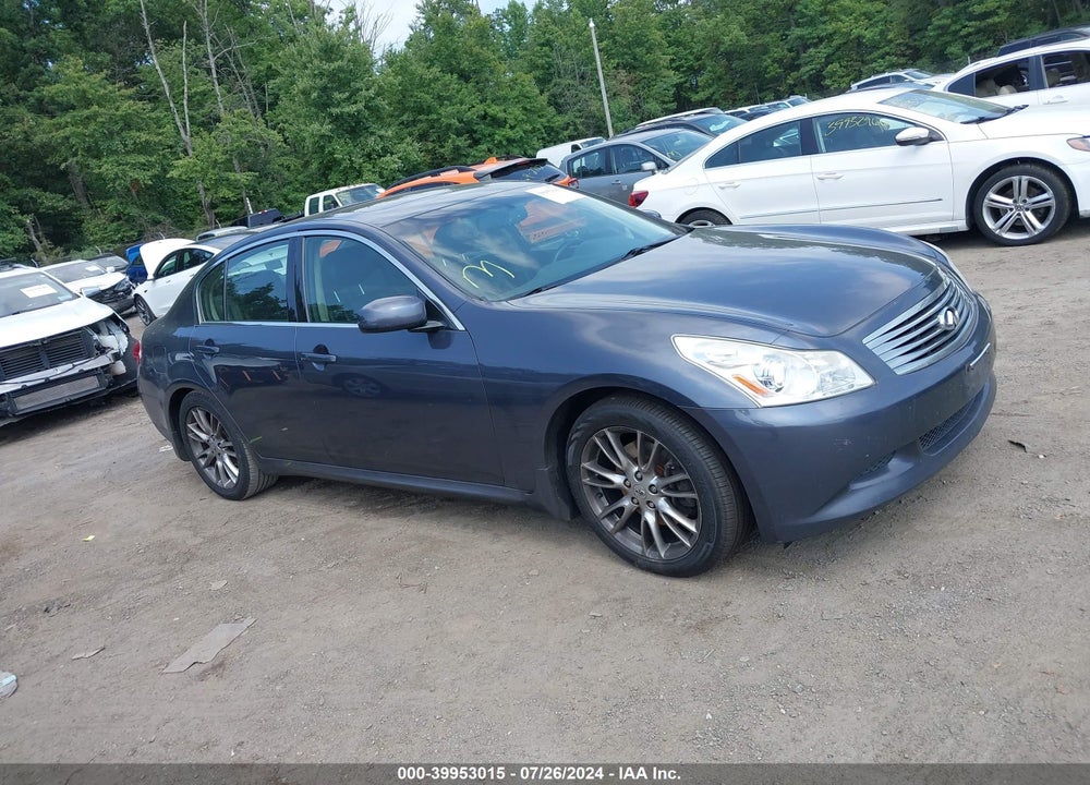2008 INFINITI G35X VIN: JNKBV61FX8M258805
