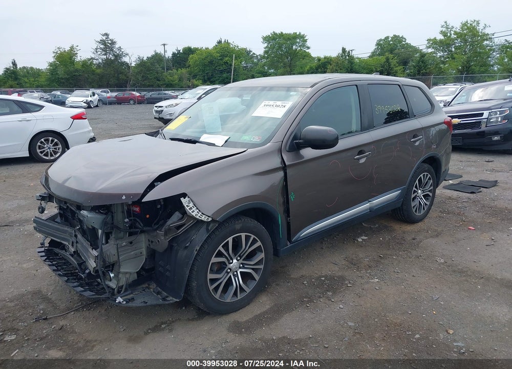 2017 MITSUBISHI OUTLANDER ES VIN: JA4AZ2A39HZ068099