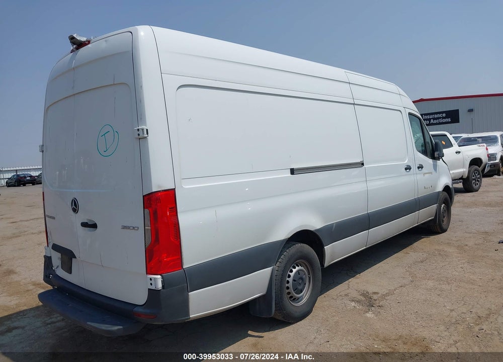 2022 MERCEDES-BENZ SPRINTER 2500 HIGH ROOF V6 VIN: W1Y4ECHY5NT111658