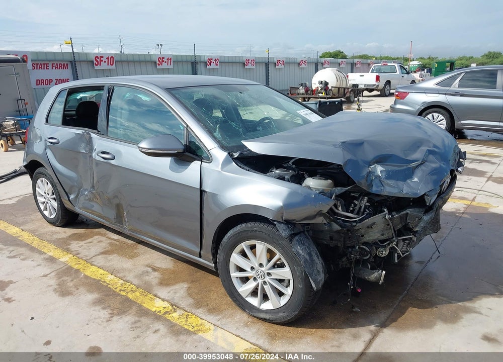 2015 VOLKSWAGEN GOLF TSI S 4-DOOR VIN: 3VW217AU4FM013840