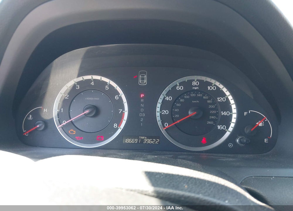 2009 HONDA ACCORD 2.4 EX-L VIN: 1HGCP26829A094330