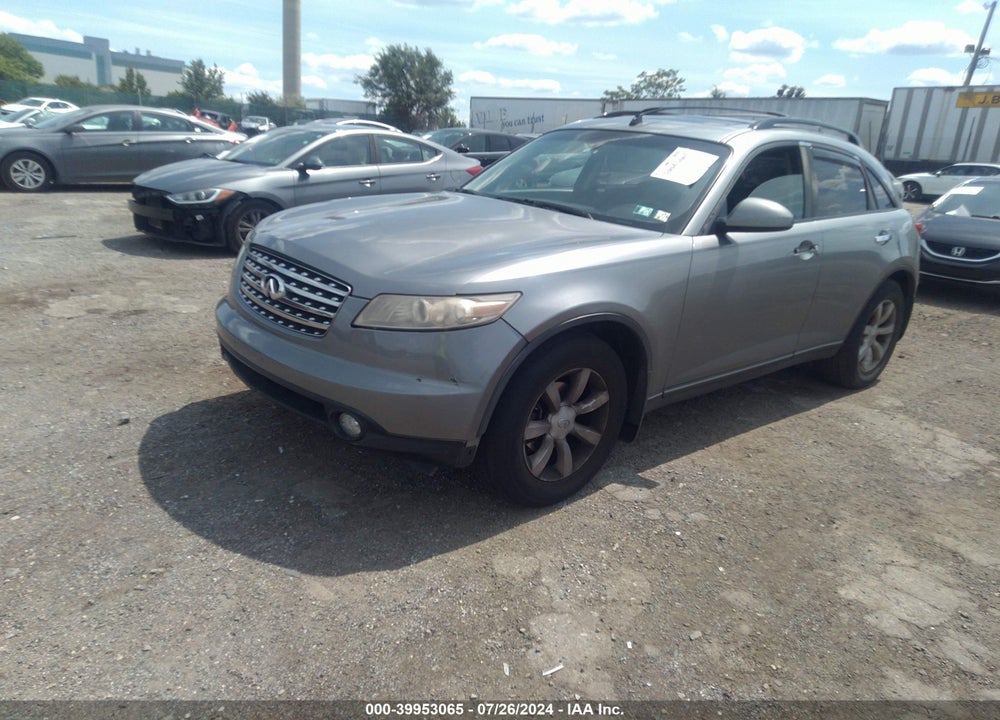 2005 INFINITI FX35 VIN: JNRAS08W15X200360