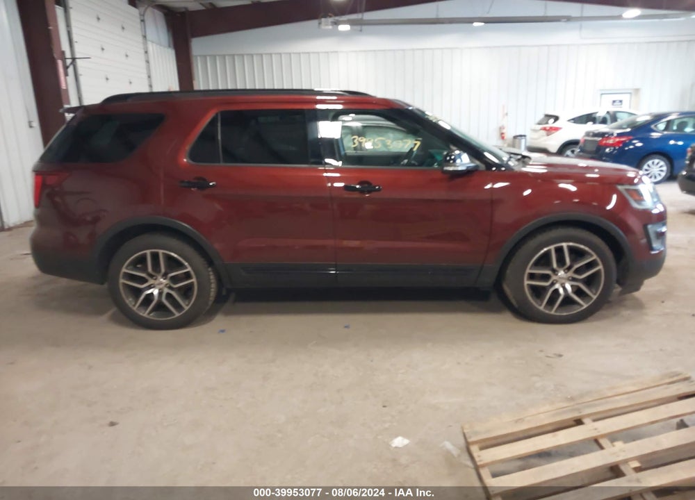 2016 FORD EXPLORER SPORT VIN: 1FM5K8GTXGGC39454