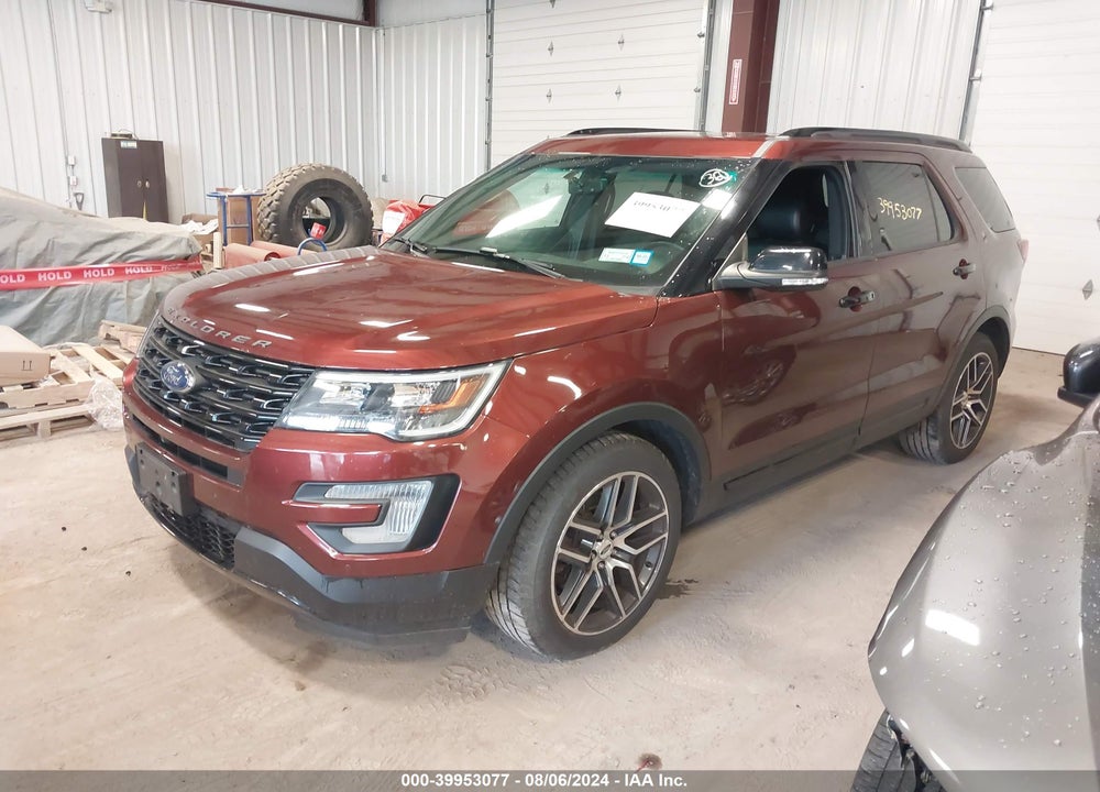 2016 FORD EXPLORER SPORT VIN: 1FM5K8GTXGGC39454