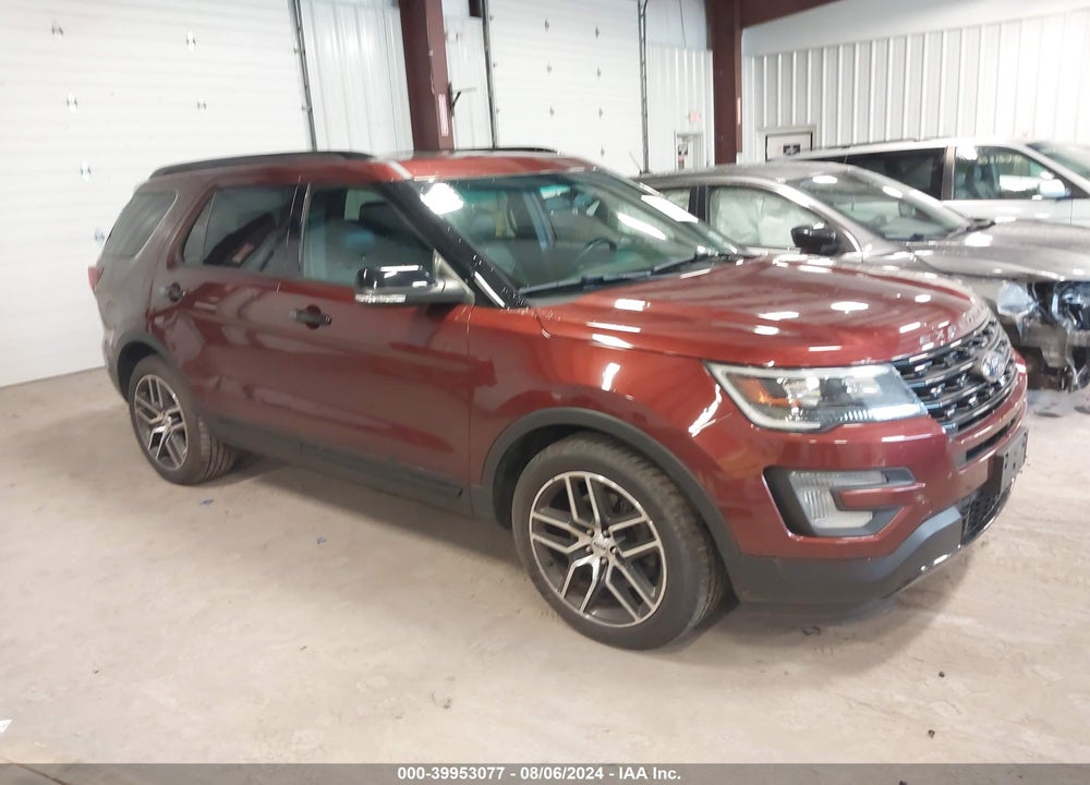 2016 FORD EXPLORER SPORT VIN: 1FM5K8GTXGGC39454