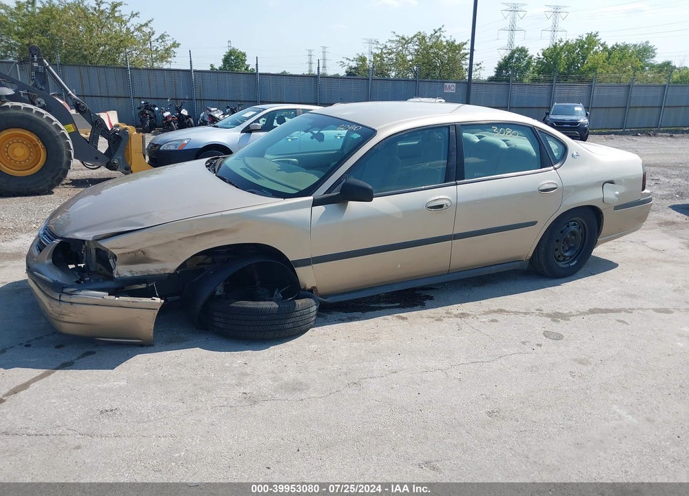2004 CHEVROLET IMPALA VIN: 2G1WF52E849286540