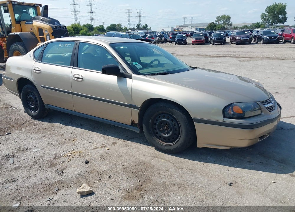 2004 CHEVROLET IMPALA VIN: 2G1WF52E849286540