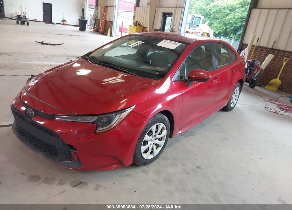 2020 TOYOTA COROLLA LE VIN: JTDEPRAE2LJ028493