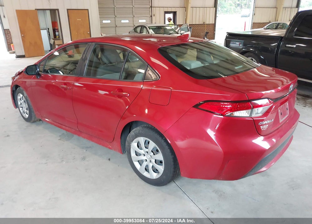 2020 TOYOTA COROLLA LE VIN: JTDEPRAE2LJ028493