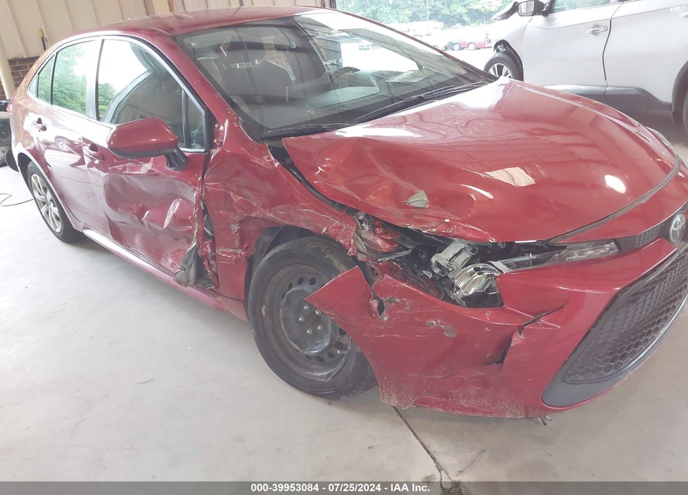 2020 TOYOTA COROLLA LE VIN: JTDEPRAE2LJ028493