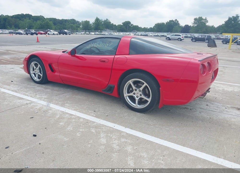 2000 CHEVROLET CORVETTE VIN: 1G1YY22G3Y5124806