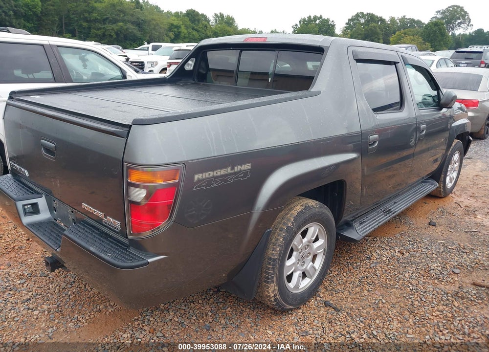2007 HONDA RIDGELINE RTS VIN: 2HJYK16457H544122