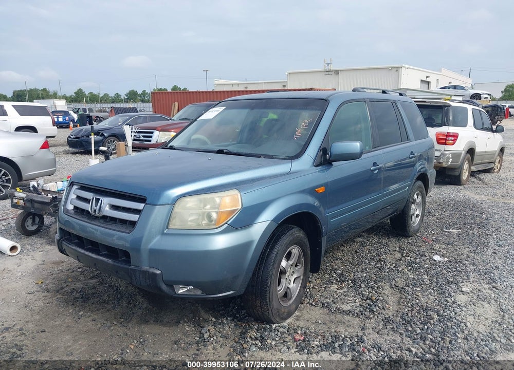 2006 HONDA PILOT EX VIN: 5FNYF28406B013524
