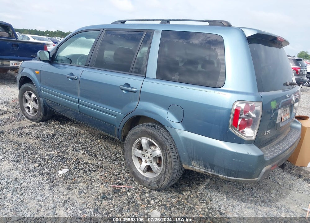 2006 HONDA PILOT EX VIN: 5FNYF28406B013524