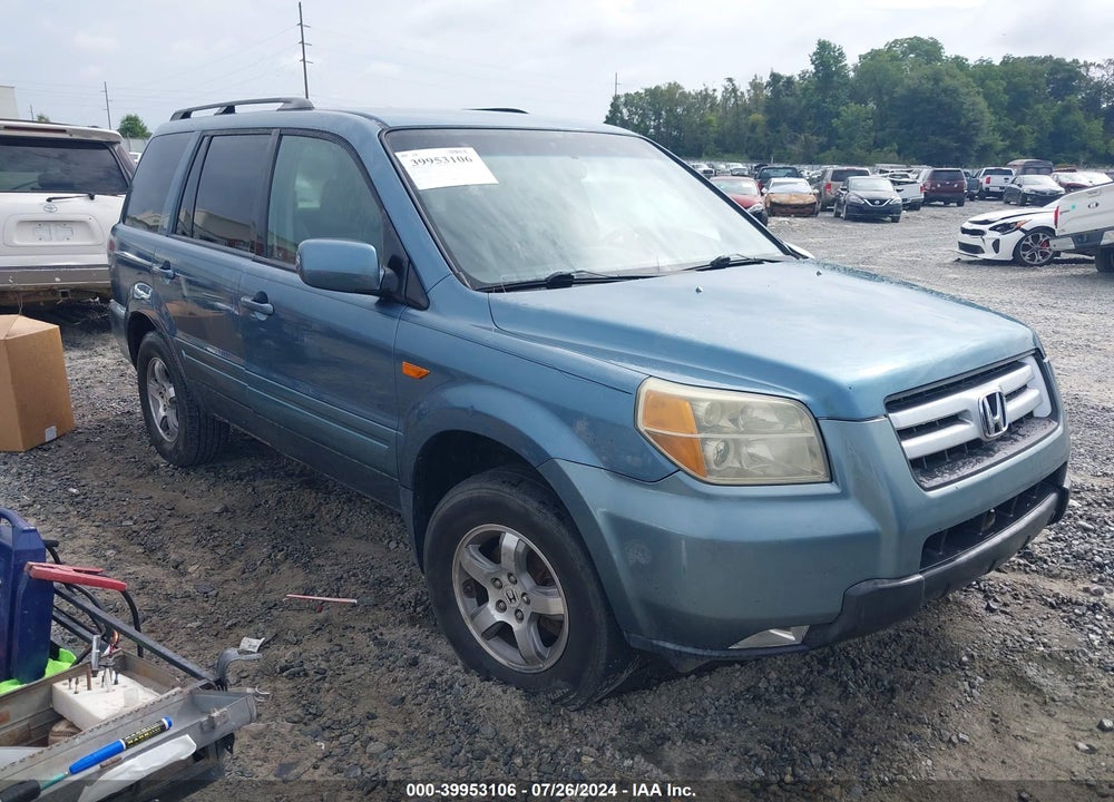 2006 HONDA PILOT EX VIN: 5FNYF28406B013524