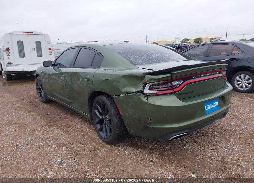 2019 DODGE CHARGER SXT RWD VIN: 2C3CDXBG6KH506293