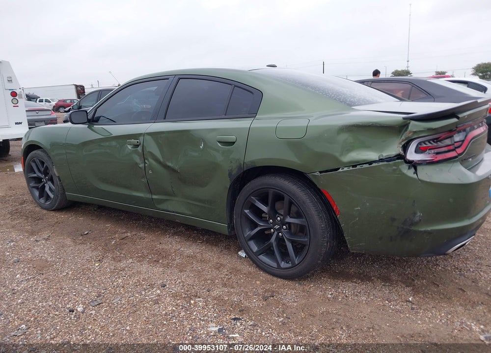 2019 DODGE CHARGER SXT RWD VIN: 2C3CDXBG6KH506293