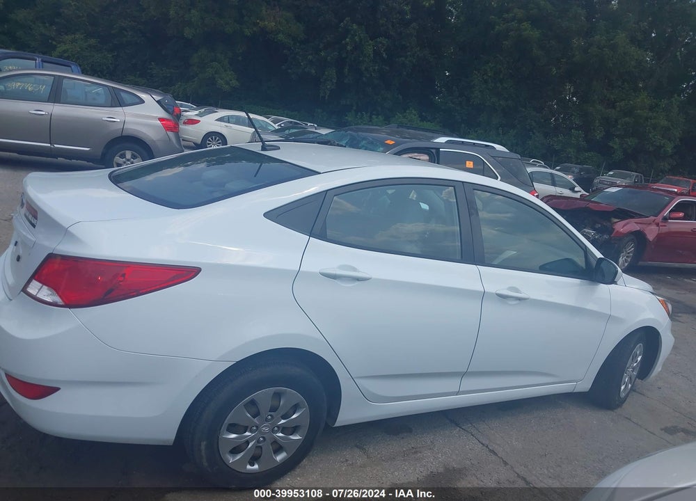 2017 HYUNDAI ACCENT SE VIN: KMHCT4AEXHU340617