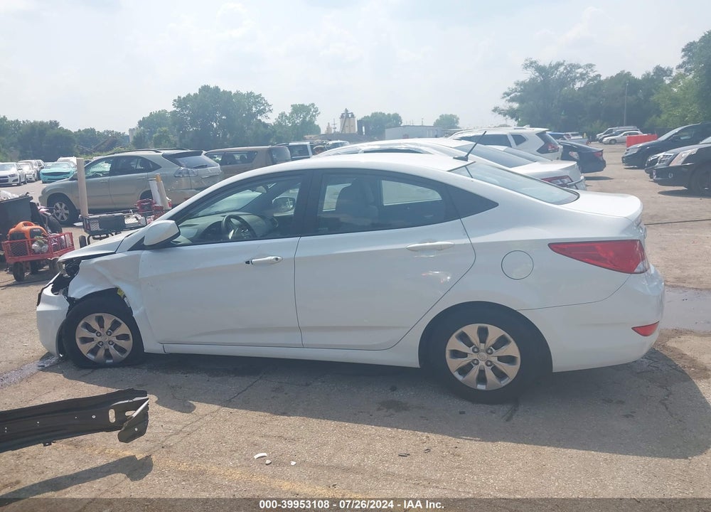 2017 HYUNDAI ACCENT SE VIN: KMHCT4AEXHU340617