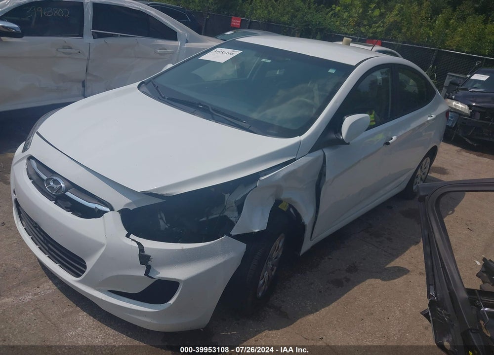 2017 HYUNDAI ACCENT SE VIN: KMHCT4AEXHU340617